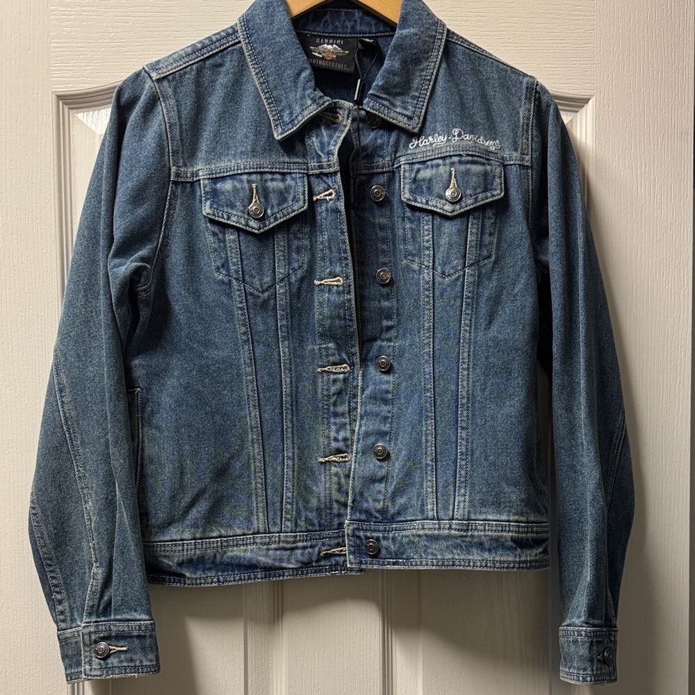 Harley-Davidson Women's Classic Blue Jean Jacket